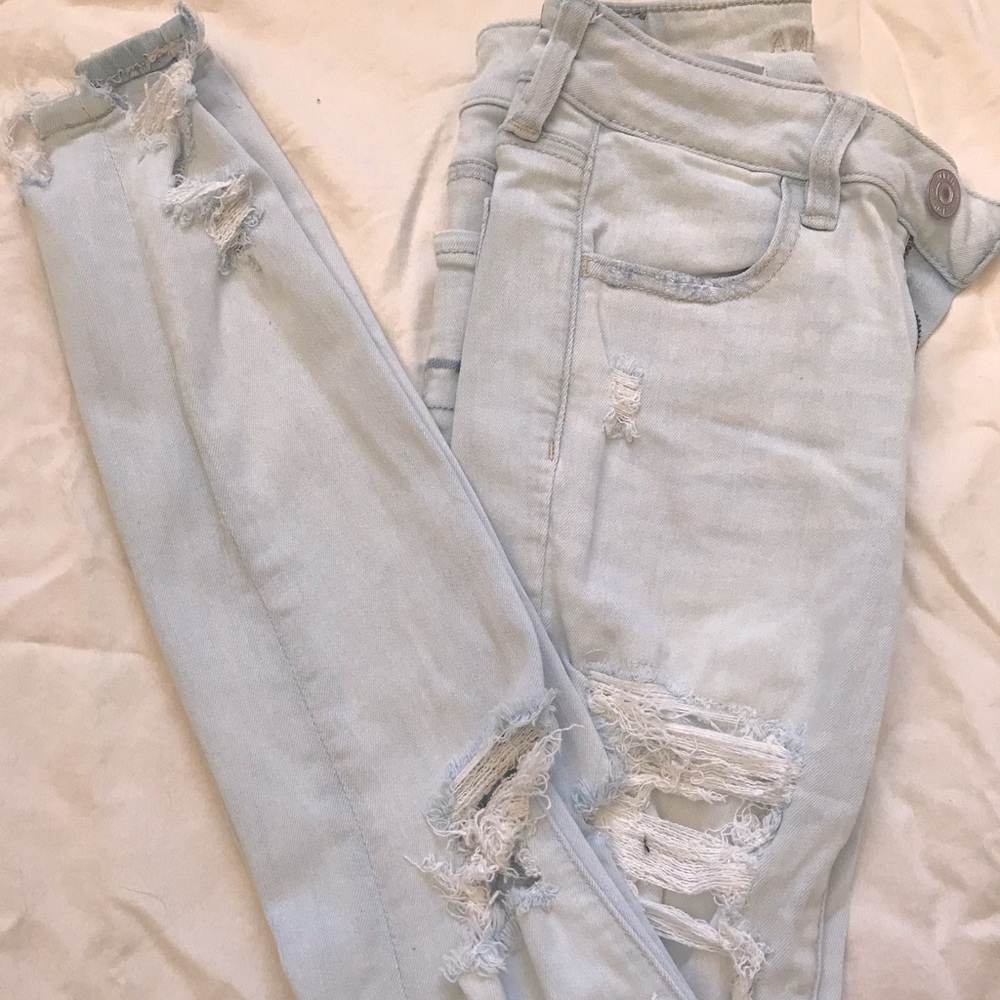 Light-wash jeans